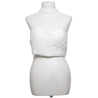 Tube top (Wit) van Parallel Lines Polyester