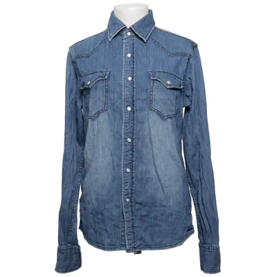 Denim shirt (Blue) from Loco Cotton