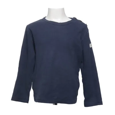 Langærmet t-shirt (Blå) fra Mousqueton Bomuld