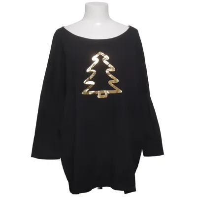Julesweater (Sort, Guld) fra York Bomuld