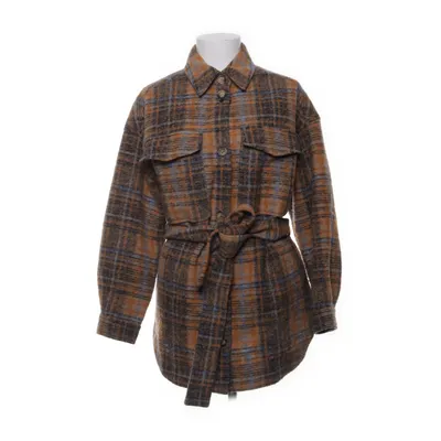 Overshirt (Bruin, Oranje, Blauw) van Second Female Acryl, Katoen, Polyester, Wol
