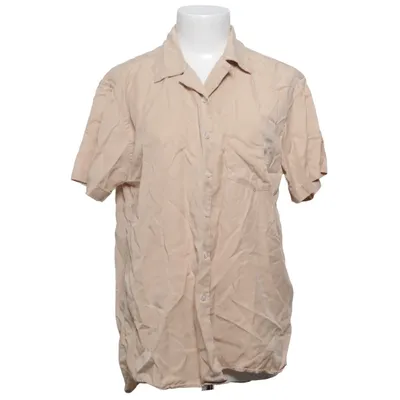 Korte mouwen shirt (Beige) van Mirah Studio Tencel