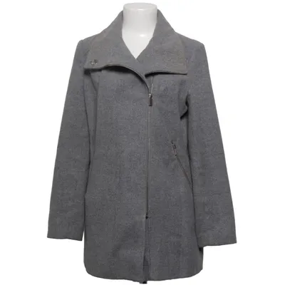 Frakke (Grå) fra Bershka Premium Outerwear Akryl, Polyester, Uld