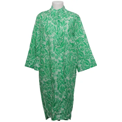 Dress (Green, White) from Dea Kudibal Cotton
