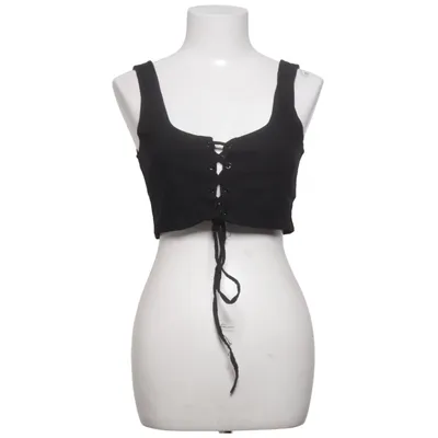 Crop top (Sort) fra Clockhouse