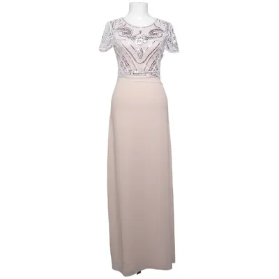Robe de soirée (Beige, Argent) de Boohoo Polyester