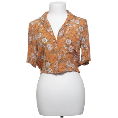 Short sleeve shirt (Brown, Multicolored) from Urban Outfitters Viscose