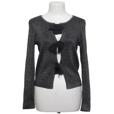 Cardigan (Zwart, Zilver) van Claudie Pierlot Katoen, Metallvezel, Polyamide