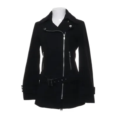 Coat (Black) from S.T.I Acetate, Cashmere, Polyamide, Wool