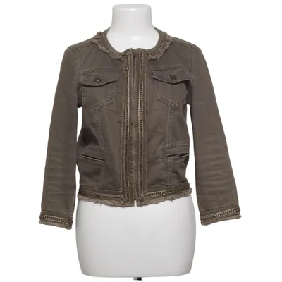 Denim jacket (Brown) from Mango Jeans Cotton, Elastane
