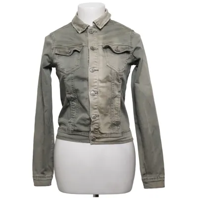 Jeansjacke (Grün) von Black Story Baumwolle, Elasthan