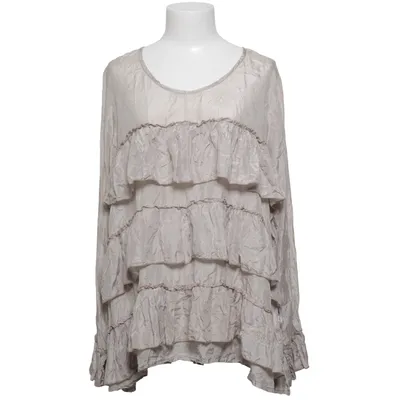 Blouse (Beige) de Agencies Turquoise Soie