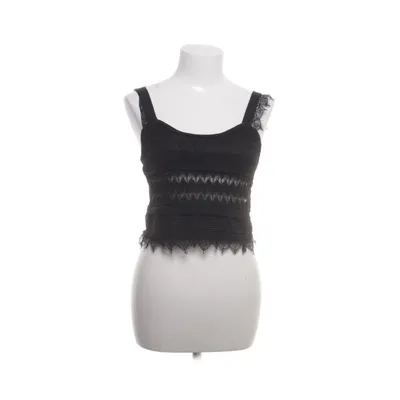 Crop top (Zwart) van Zara