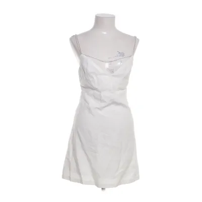 Kjole (Hvid) fra Shein Polyester, Viscose
