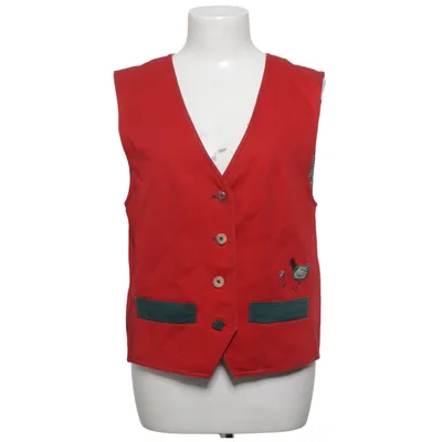 Vest (Rød, Grøn, Hvid) fra Petressa Bambus