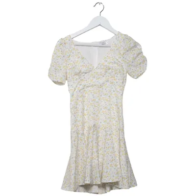 Dress (White, Multicolored) from May Polyester