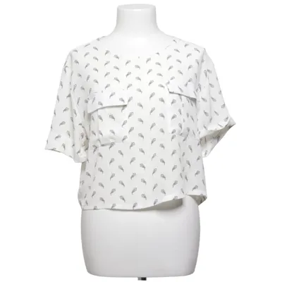 Top (Wit, Zwart) van Lily White Elastaan, Polyester