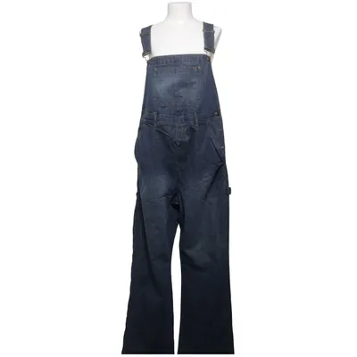 Hängselbyxor (Blå) från Mama Bomull