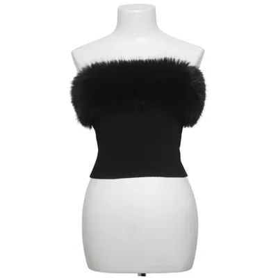 Tube top (Black) from H&M Edition Polyamide, Polyester, Viscose