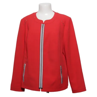 Jacke (Rot) von Creation L Elasthan, Polyester, Viskose