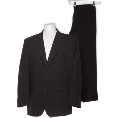 Kostym (Brun) från Werther Elastan, Polyester, Ull