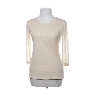 Top (Beige) van DKNY Katoen, Elastaan, Zijde