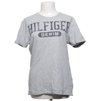 T-shirt (Grijs) van Tommy Hilfiger Denim Organisch katoen