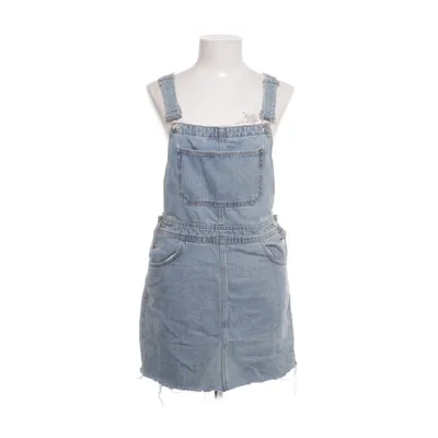 Dungaree dress (Blue) from Zara Authentic Denim by TRF Cotton