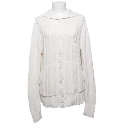 Cardigan (White) from Flash Acrylic, Cotton