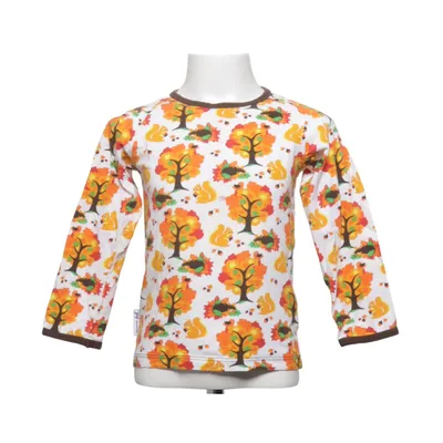 T-shirt à manches longues (Blanc, Multicolore) de JNY Colourful Kids Élasthane, Coton biologique