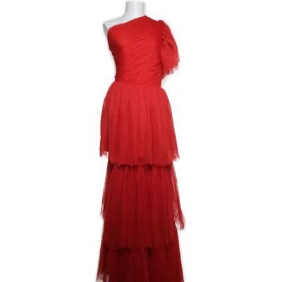 Evening gown (Red) from Lace & Beads