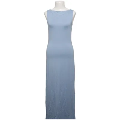 Maxikjole (Blå) fra NA-KD Elastan, Viscose