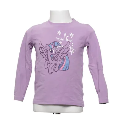 T-shirt à manches longues (Violet) de My Little Pony Coton, Élasthane