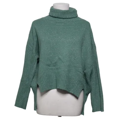 Pul à col roulé (Vert) de Atos Lombardini Cachemire, Polyamide, Polyester, Viscose, Laine
