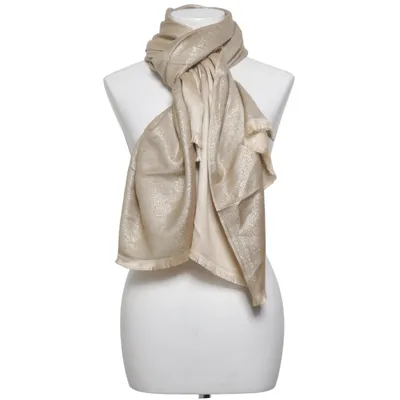 Scarf (Beige, Gold)