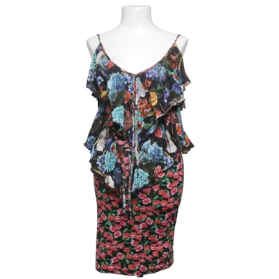 Kjole (Sort, Flerfarvet) fra Miss Sixty Collection Elastan