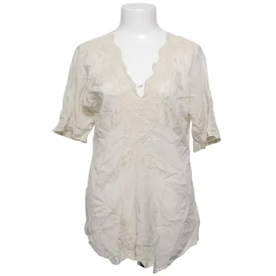 Bluse (Beige) von Johnny Was Viskose