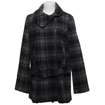 Frakke (Grå, Sort) fra Sara Kelly by Ellos Polyester, Viscose, Uld