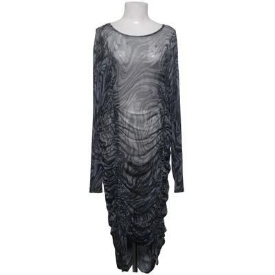 Kjole (Grå, Sort) fra ASOS Design Elastan, Polyester