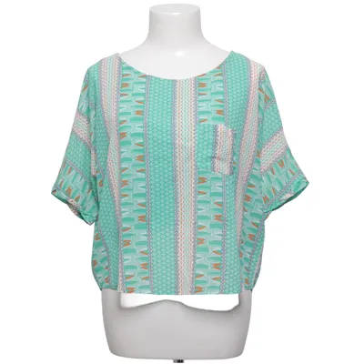 Top (Green, Multicolored) from Meadow Rue Cotton, Modal, Polyester