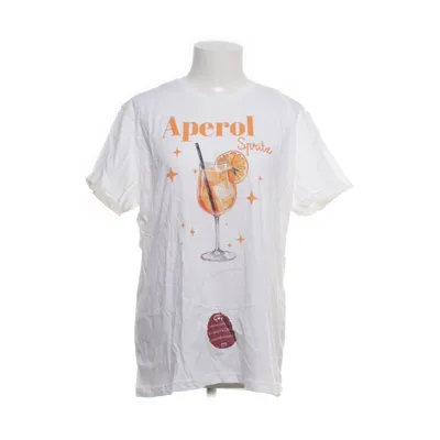 T-shirt (Vit, Flerfärgad) från Gildan Bomull