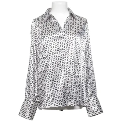 Shirt (Black, White) from Friendtex Elastane, Polyester