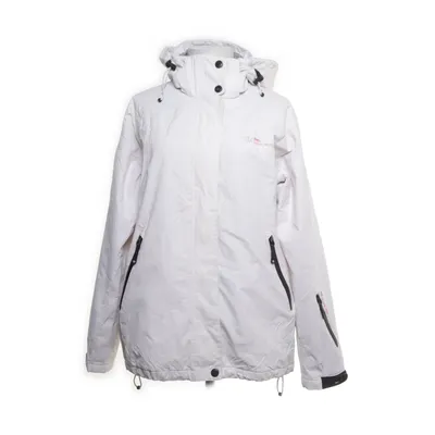 Allvädersjacka (Vit, Svart) från Ski Industries Polyamid, Polyester