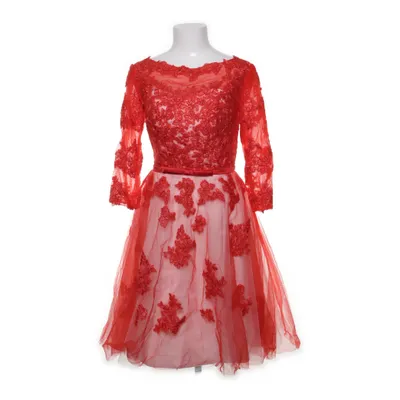 Cocktailjurk (Rood, Wit) Polyester