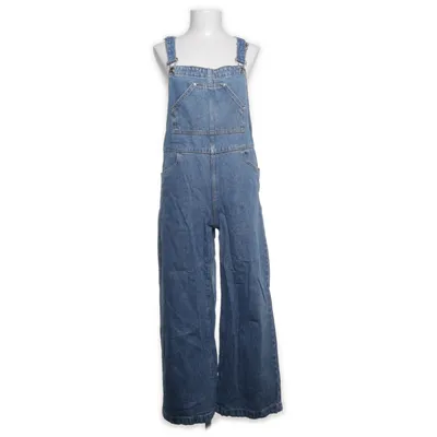 Hängselbyxor (Blå) från Mango Denim Bomull