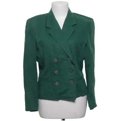 Blazer (Groen) van Caroll Katoen, Linnen