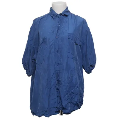 Short sleeve shirt (Blue) from Bogart Silk