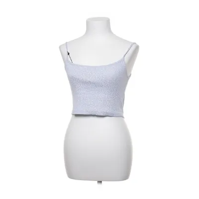 Crop top (Blauw, Wit) van Brandy Melville Katoen