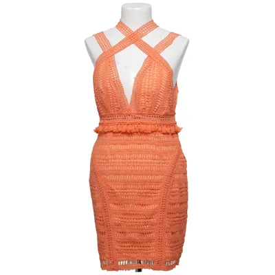 Cocktailkjole (Orange) fra Love Triangle Polyester