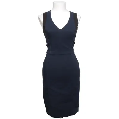 Klänning (Blå, Svart) från H&M Modern Classic Bomull, Elastan, Polyester